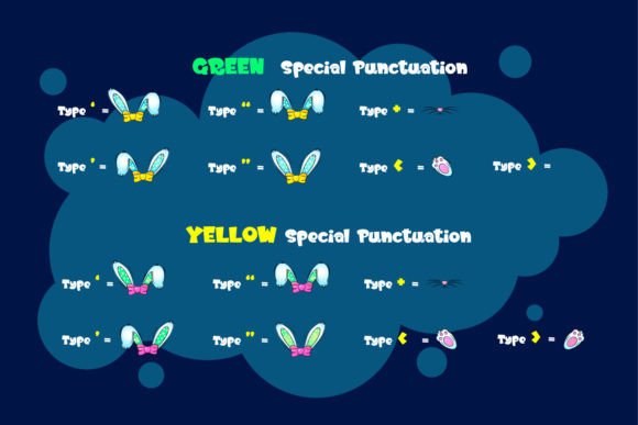 Easter Bunny Font - Preview 6