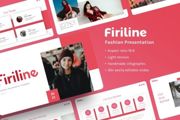 Preview of Firiline Fashion Presentation fashion presentation template