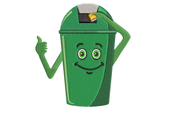 Funny Dustbin