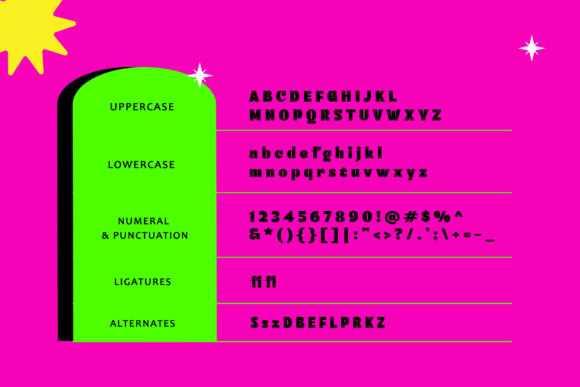 Gatezink Font - Preview 6