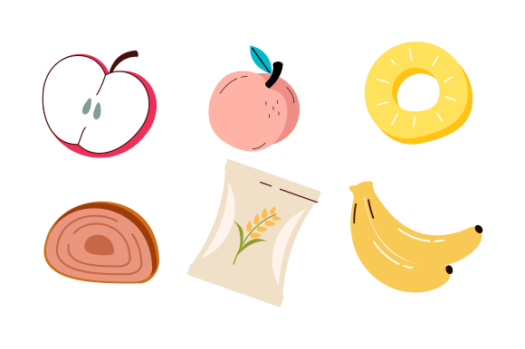 Groceries Healthy Food Illustration