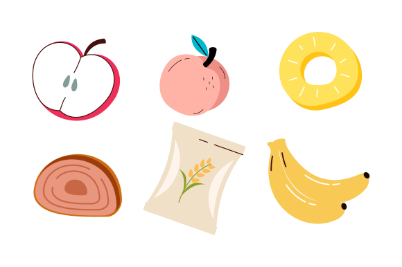 Groceries Healthy Food Illustration