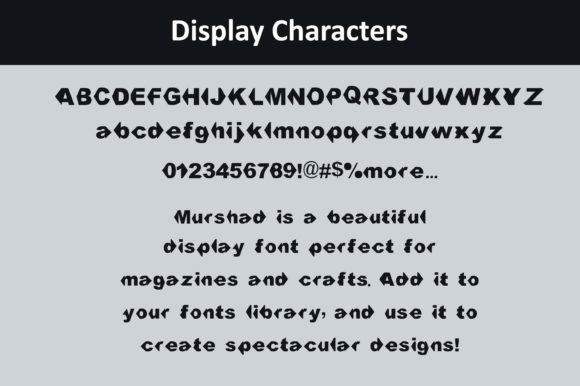 Murshad Font PNG with transparent background - Preview 1