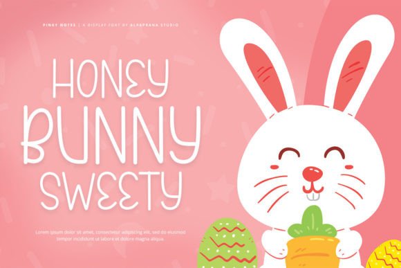 Pinky Notes Font PNG with transparent background - Preview 3