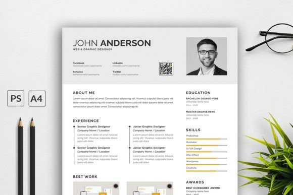 Portfolio Resume Template