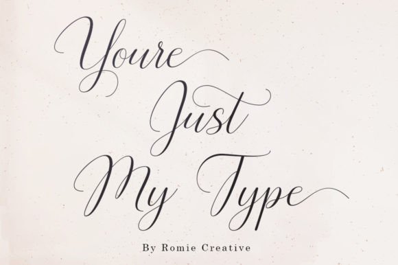 Renatta Font PNG with transparent background - Preview 4