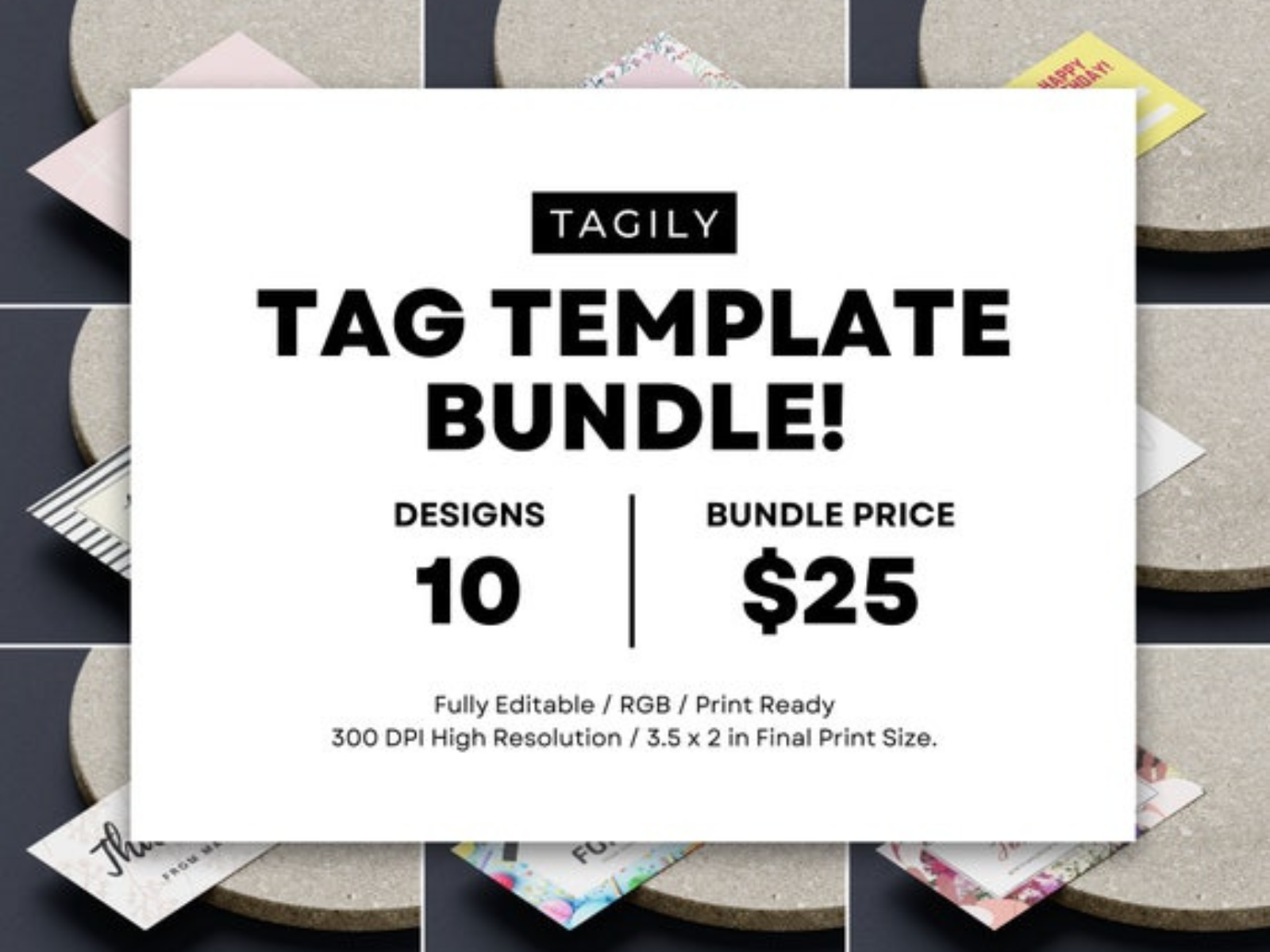 Tagily tag template bundle