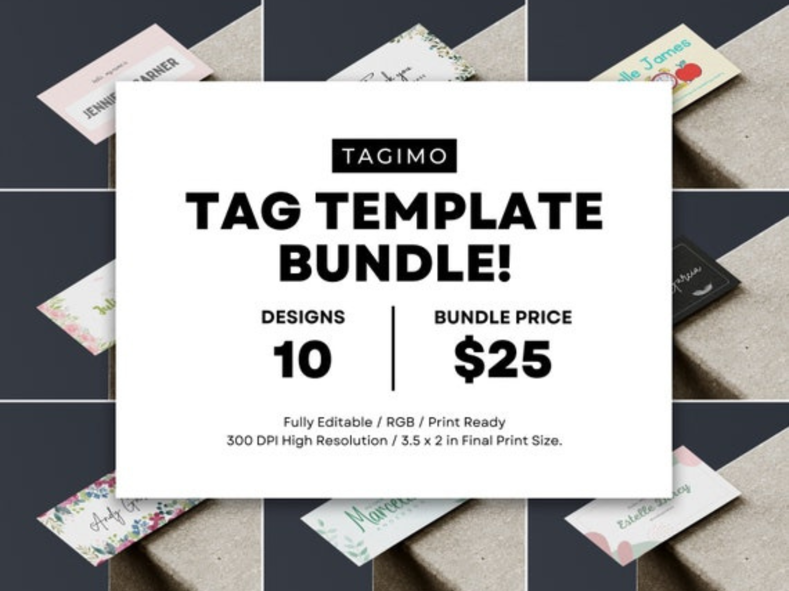 Tagimo tag template bundle
