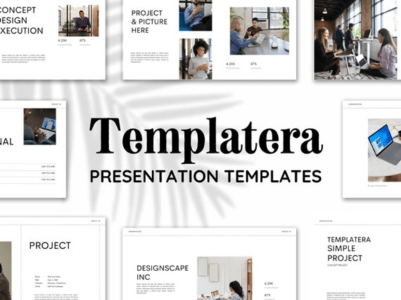 Templatera Canva Presentation Template Graphics