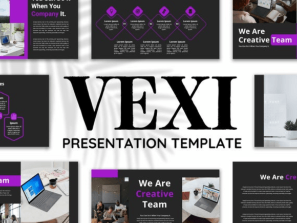 Vexi Business Presentation Template Graphics