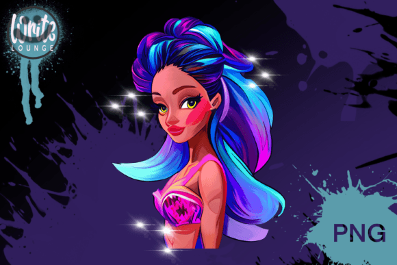 African Black Mermaid Graphic by Writelounge · Creative Fabrica