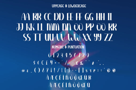Blue Mode Font - Preview 6