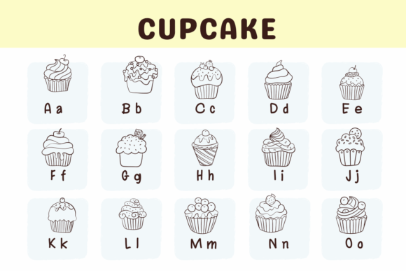 Cupcake Font - Preview 1