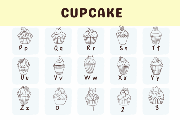Cupcake Font - Preview 2