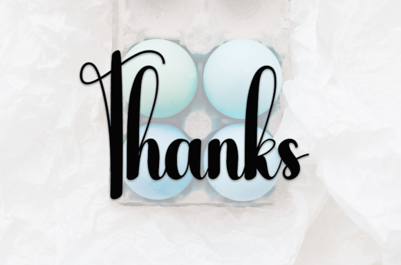 Easter Blue Font - Preview 6