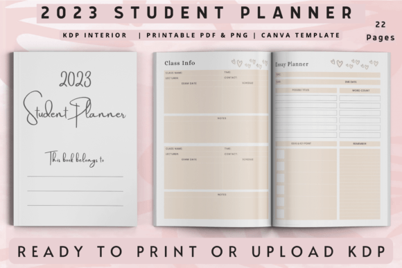 Student Planner - Digital