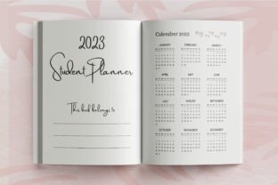 Student Planner | Canva Template Graphic by Interior Creative ...
