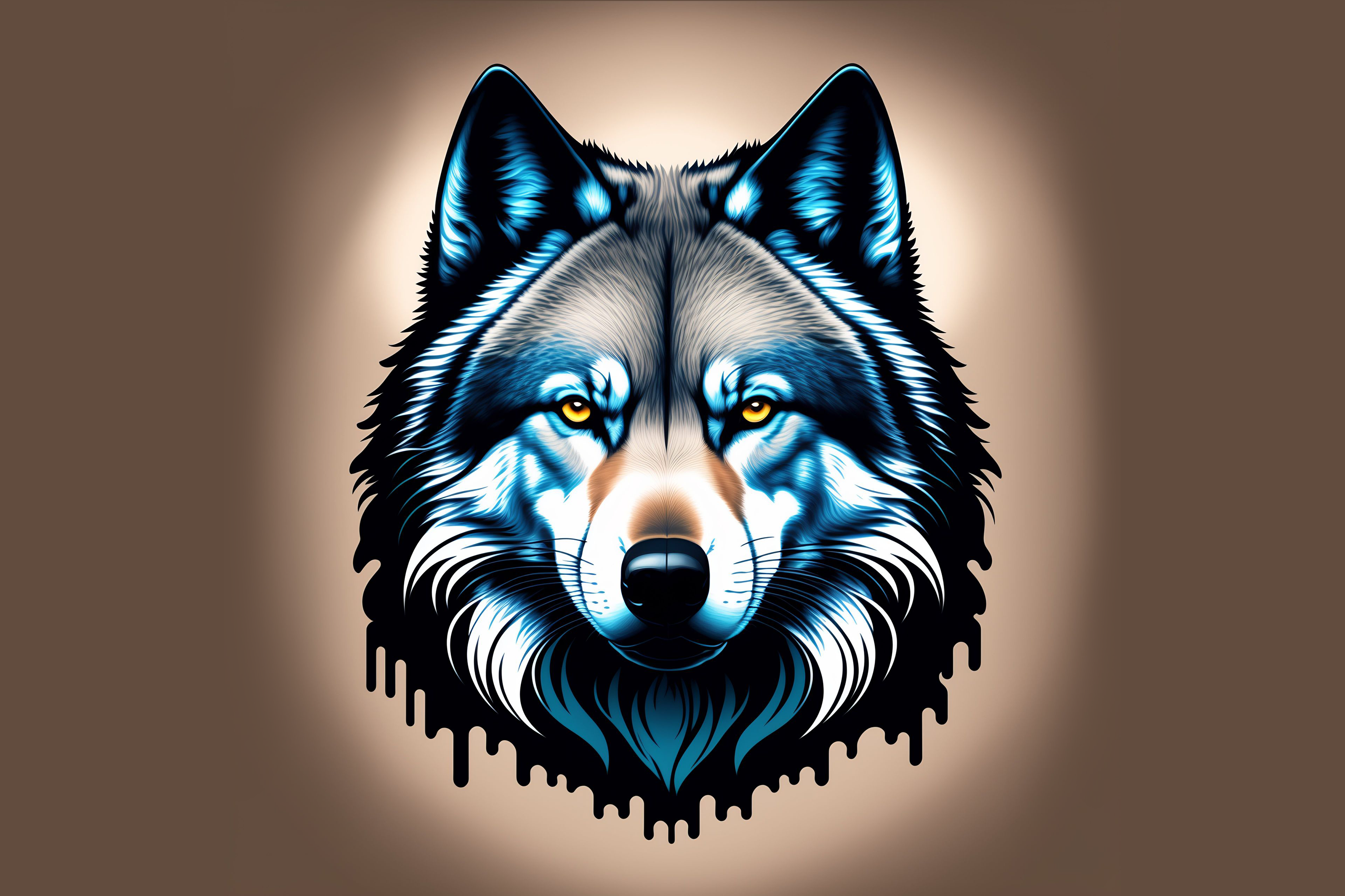 Wolf Graphic by Art On Demand · Creative Fabrica