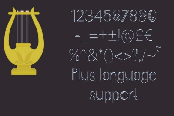 Ariadne Font PNG with transparent background - Preview 2