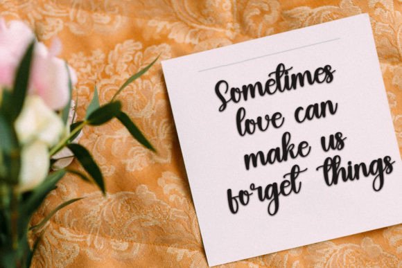 Beach Heart Font - Preview 2