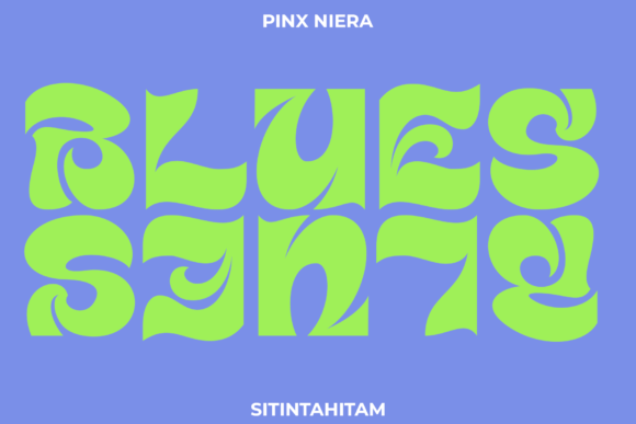 Pinx Niera Font PNG with transparent background - Preview 4