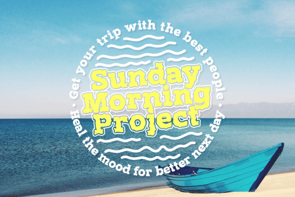 Rusty Plate Font PNG with transparent background - Preview 3