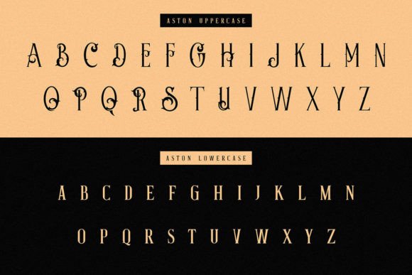 Aston Font - Preview 2