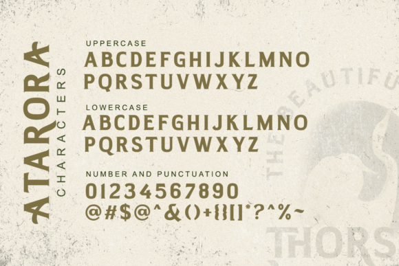 Atarora Font - Preview 3