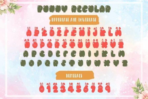 Bunny Font - Preview 3