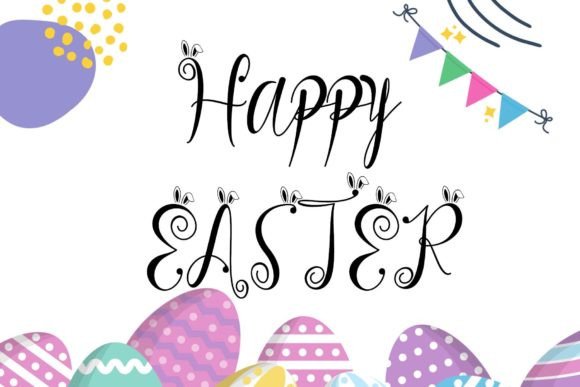 Beautiful Easter Font - Preview 1
