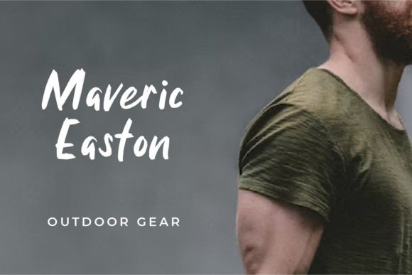 Brushflow Font - Preview 3