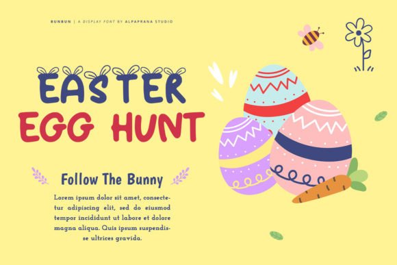 Bunbun Font - Preview 4