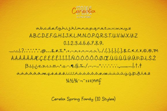 Cerealia Spring Handwritten Duo Font - Preview 3