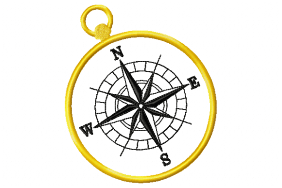 Compass Applique
