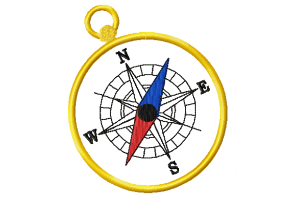 Compass Applique