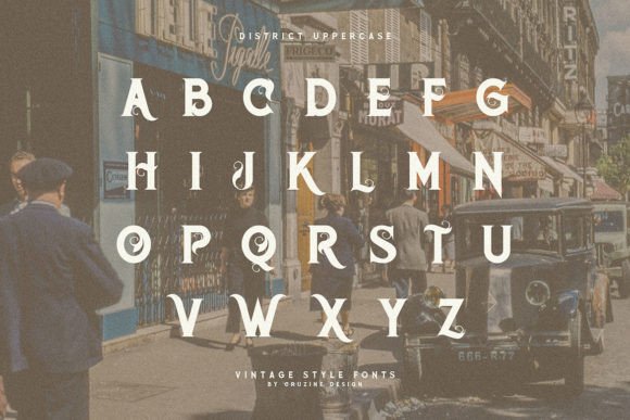 District Font - Preview 2
