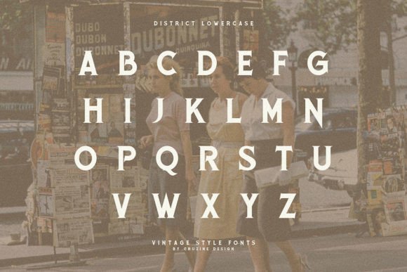 District Font - Preview 3