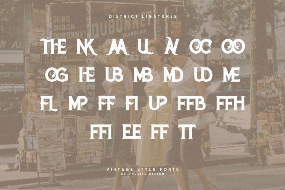 District Font - Preview 4