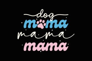 Dog Mama Retro Mothers Day SVG Mom Dog Graphic by Svg Box · Creative ...
