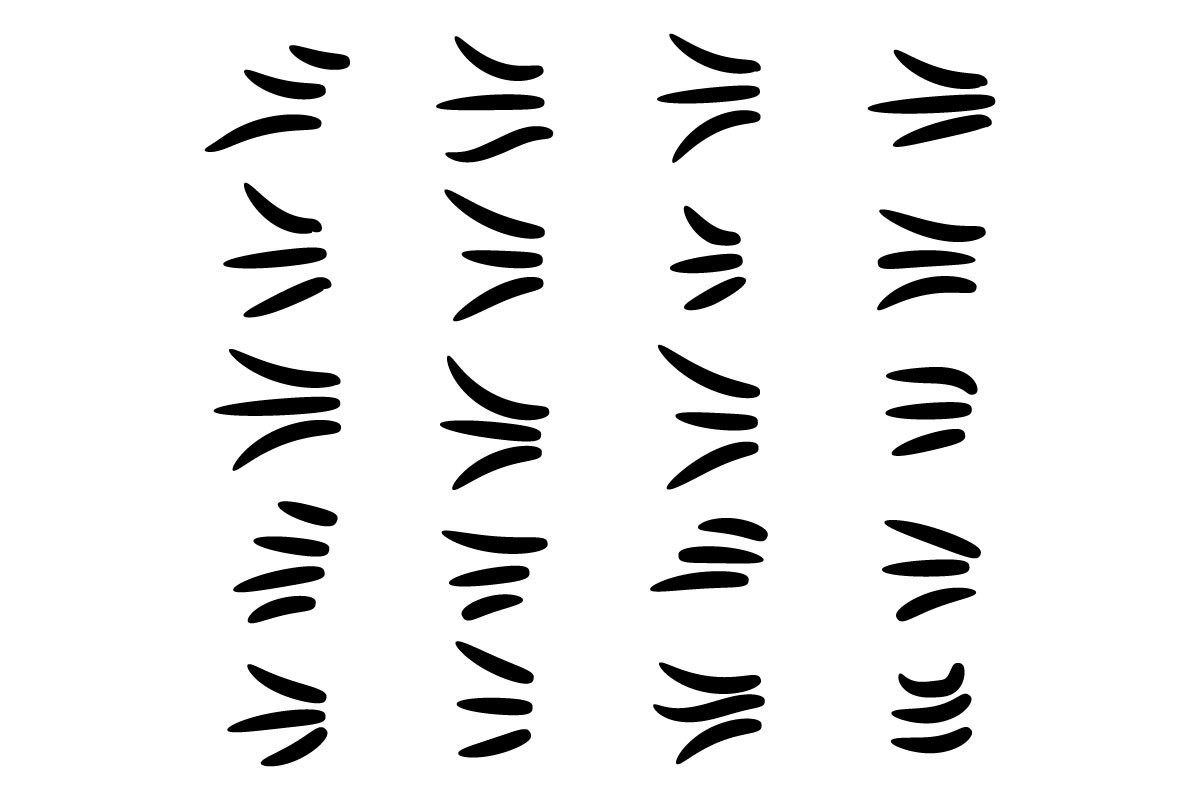 Doodle Accent Flourish Design Elements