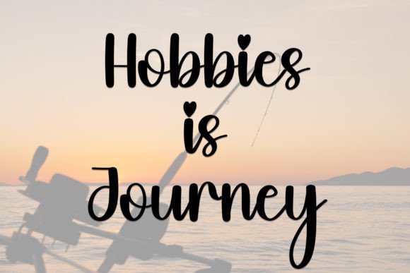 Fishing Font - Preview 2