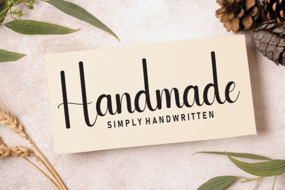 Flowerbed Font - Preview 4