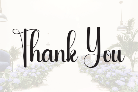Flowerbed Font - Preview 6