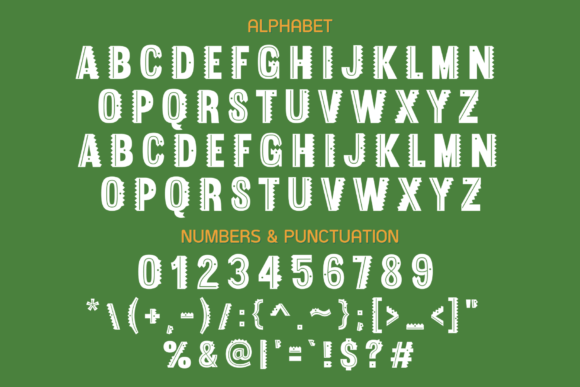 Forest Zoo Font - Preview 1