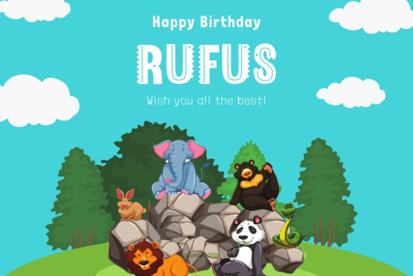 Forest Zoo Font - Preview 3