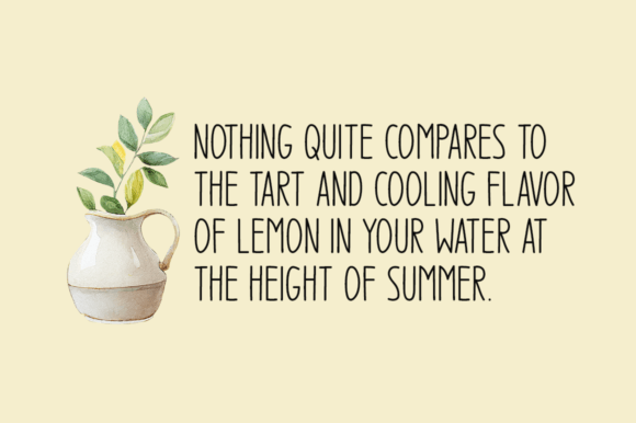 Fresh Lemons Font - Preview 2