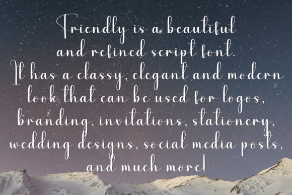 Friendly Font - Preview 5
