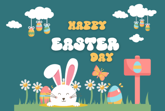 Groovy Color Font PNG with transparent background - Preview 3
