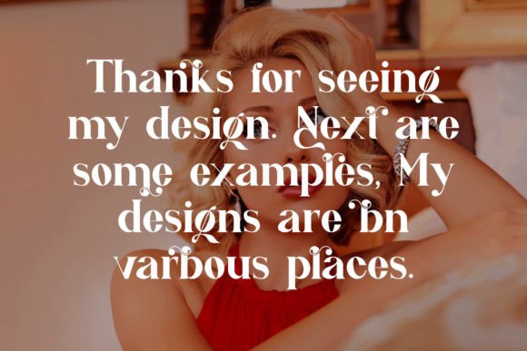 Hevin Font PNG with transparent background - Preview 1