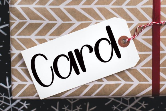 Holiday Font - Preview 1